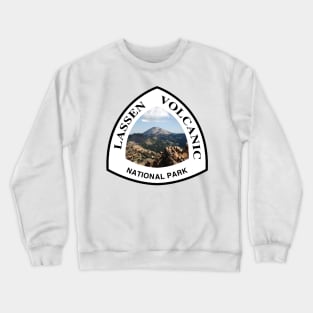 Lassen Volcanic National Park shield Crewneck Sweatshirt